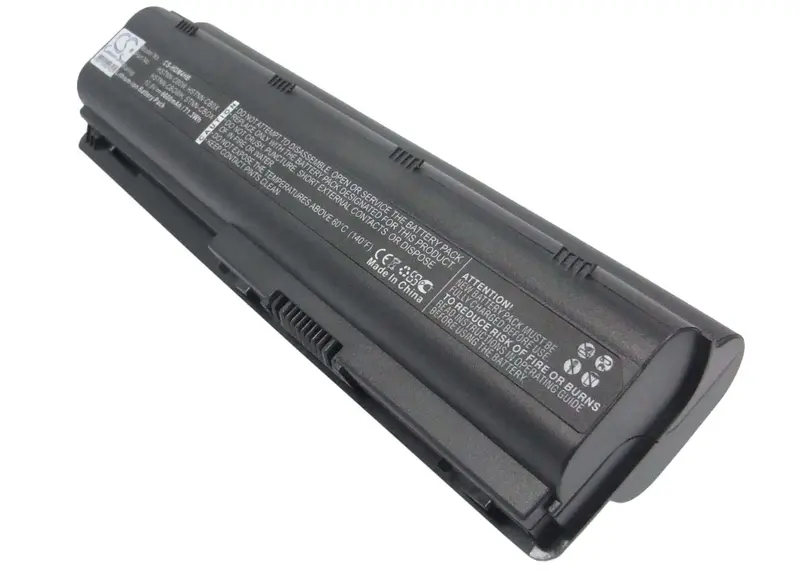 Compaq Presario Cq42 Laptop Battery: 10.8V, 6600Mah Black Li-Ion, 71.28Wh 1