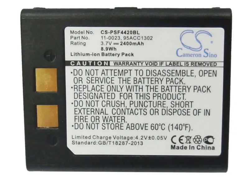 Datalogic 4420 Barcode Scanner Battery: 3.7V 2400Mah Li-Ion 1