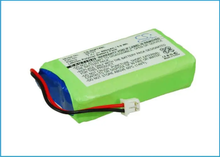 Dogtra Dog Collar & Transmitter Battery – 7.4V Li-Polymer, 800Mah, 5.92Wh (Models: Bp74T, 2500B/T) 1