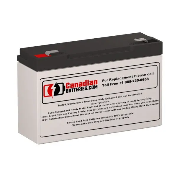 Duracell Dura6-12F2 F2-Terminal Replacement Battery – 6V, 12Ah 1
