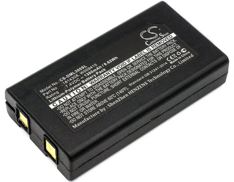 Dymo Portable Label Printer Battery – 7.4V Li-Polymer, 1300Mah, 9.62Wh (Models: 1814308, 1982171, Labelmanager 500Ts) 1