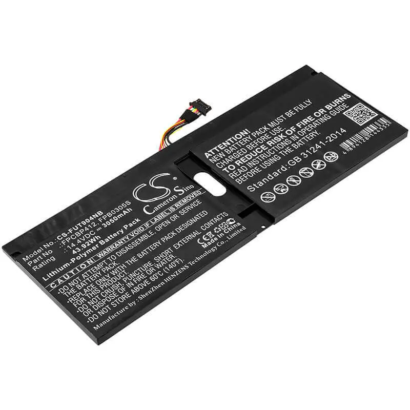 Fujitsu Lifebook U904 Laptop Battery – 14.4V 3050Mah Li-Ion (43.92Wh) 1