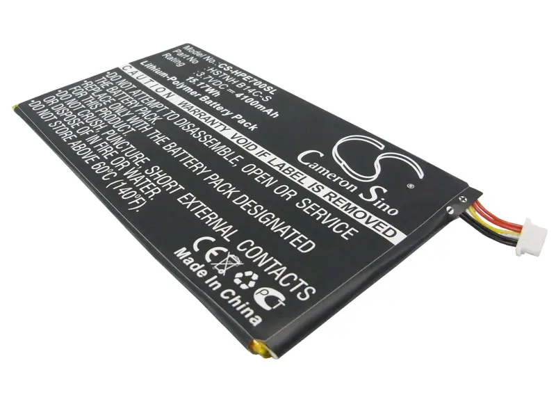 Hp Slate 7 1800 And 3G Tablet Replacement Battery – 3.7V 4100Mah Li-Polymer (15.17Wh, Model 10979176-00) 1