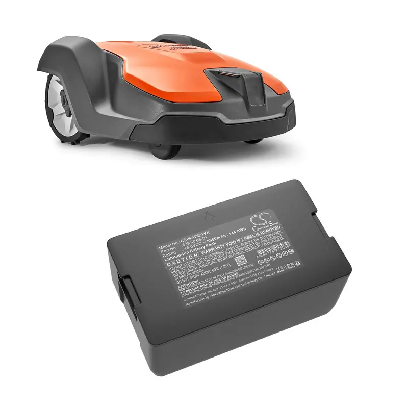 Husqvarna Automower Replacement Battery – 18.0V Li-Ion, 8000Mah, 144Wh, Fits Model 529 60 68-01, Automower 320 (2013 & 2014) 1