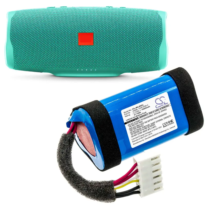 Jbl Charge 4 Portable Speaker Battery – 3.7V 10200Mah Li-Ion (37.74Wh) For Charge4 & Charge4Blk 1