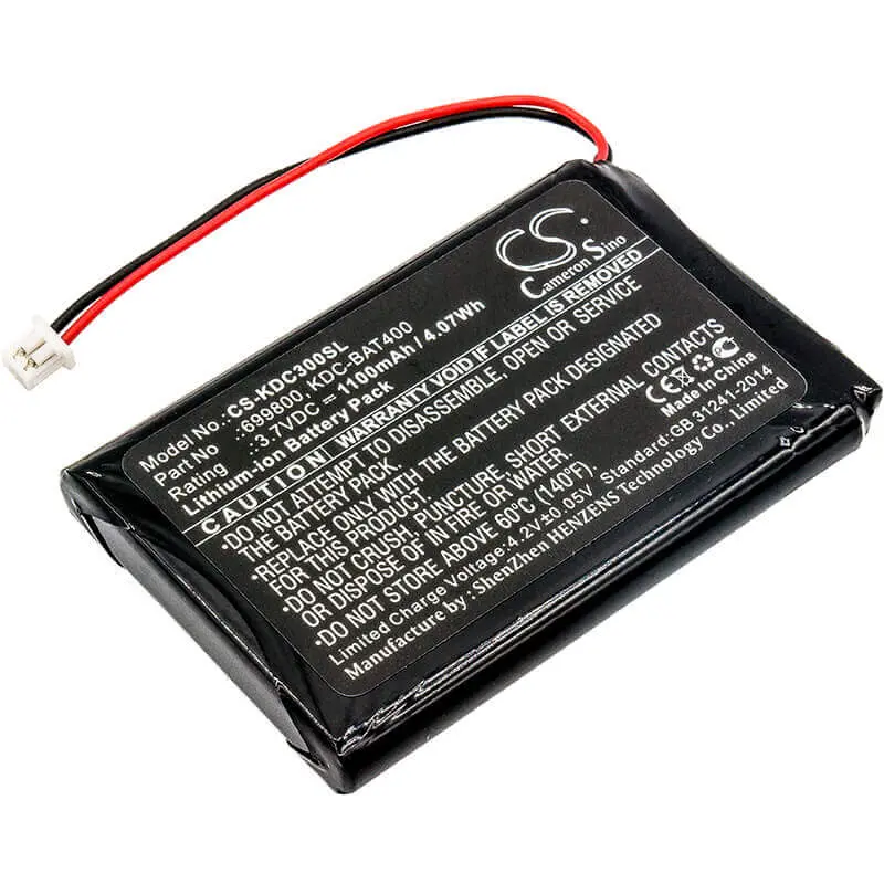 Koamtac Barcode Scanner Battery – 3.7V 1100Mah Li-Polymer (4.07Wh) For Kdc30, Kdc350 & Kdc350R2 1