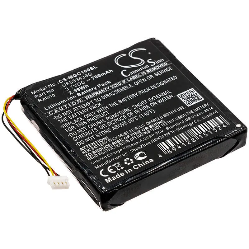 Magellan Cyclo 100 Gps Battery – 3.7V Li-Ion, 700Mah, 2.59Wh (Er-009311) 1