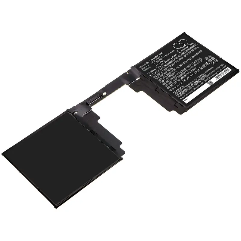 Microsoft Surface Book 2 Tablet Battery – 11.36V 5400Mah Li-Polymer (61.34Wh) 1