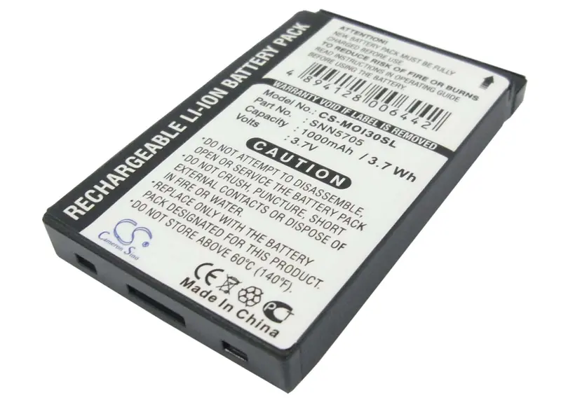 Motorola Smartphone Battery – 3.7V 1000Mah Li-Ion For Snn5705, I205, And I215 Models (3.7Wh) 1