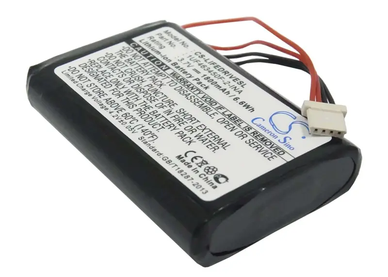Palm Pda Battery (1Uf463450F-2-Ina): 3.7V Li-Ion, 1800Mah, 6.66Wh 1