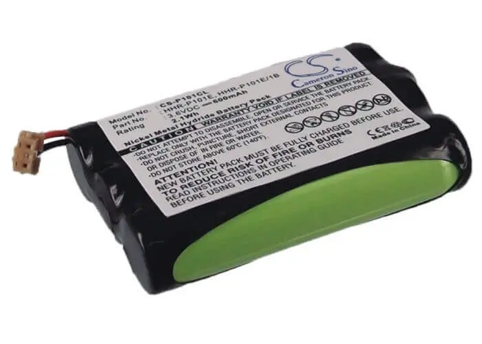 Panasonic Kx-Cd560Es Cordless Phone Battery – 3.6V 600Mah Ni-Mh (2.16Wh), Hhr-P101E Compatible 1