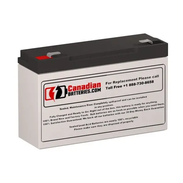 Tinko Tk6120 Replacement Battery – 6V 12Ah Sla With F2 Terminals 1