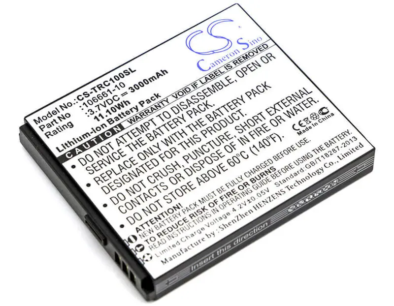 Trimble Mapper 50 & Mmsp20 Equipment Battery – 3.7V Li-Ion, 3000Mah, 11.1Wh, Model 106661-10 1