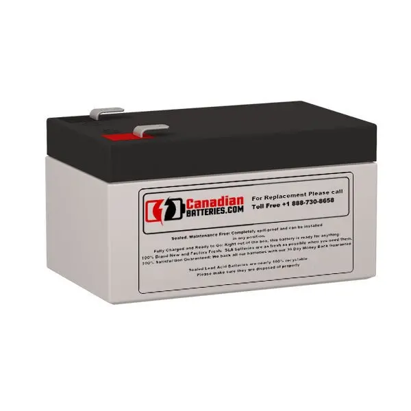 Velamp 23723 F1-Terminal Replacement Battery – 12V, 1.4Ah 1