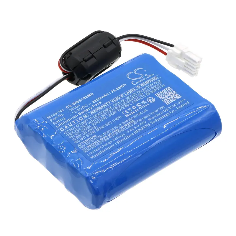 Welch Allyn Medical Battery – 10.8V 2600Mah Li-Ion (28.08Wh) For Vs100 & Spot Vision Screener 1