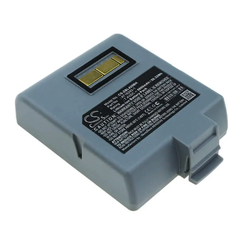 Zebra Ql420 Portable Printer Battery – 7.4V 6800Mah Li-Ion (At16293-1) – 50.32Wh 1